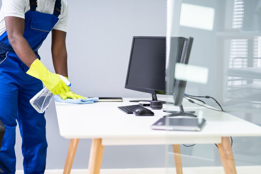 office cleaning desk